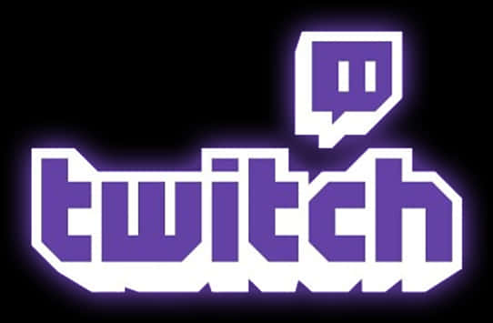 Twitch 標誌紫色背景 壁紙