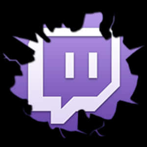 Twitch 標誌故障效果 壁紙