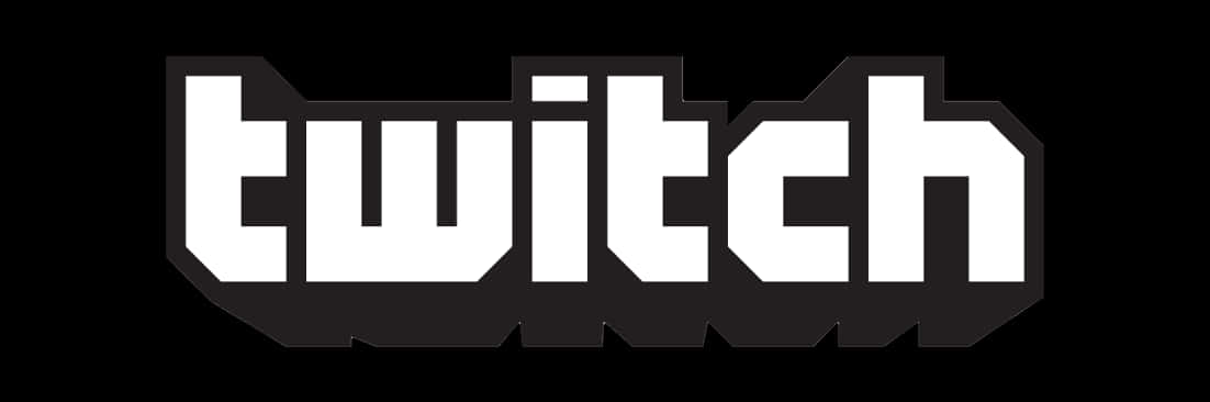 Twitch 標誌黑白版 壁紙