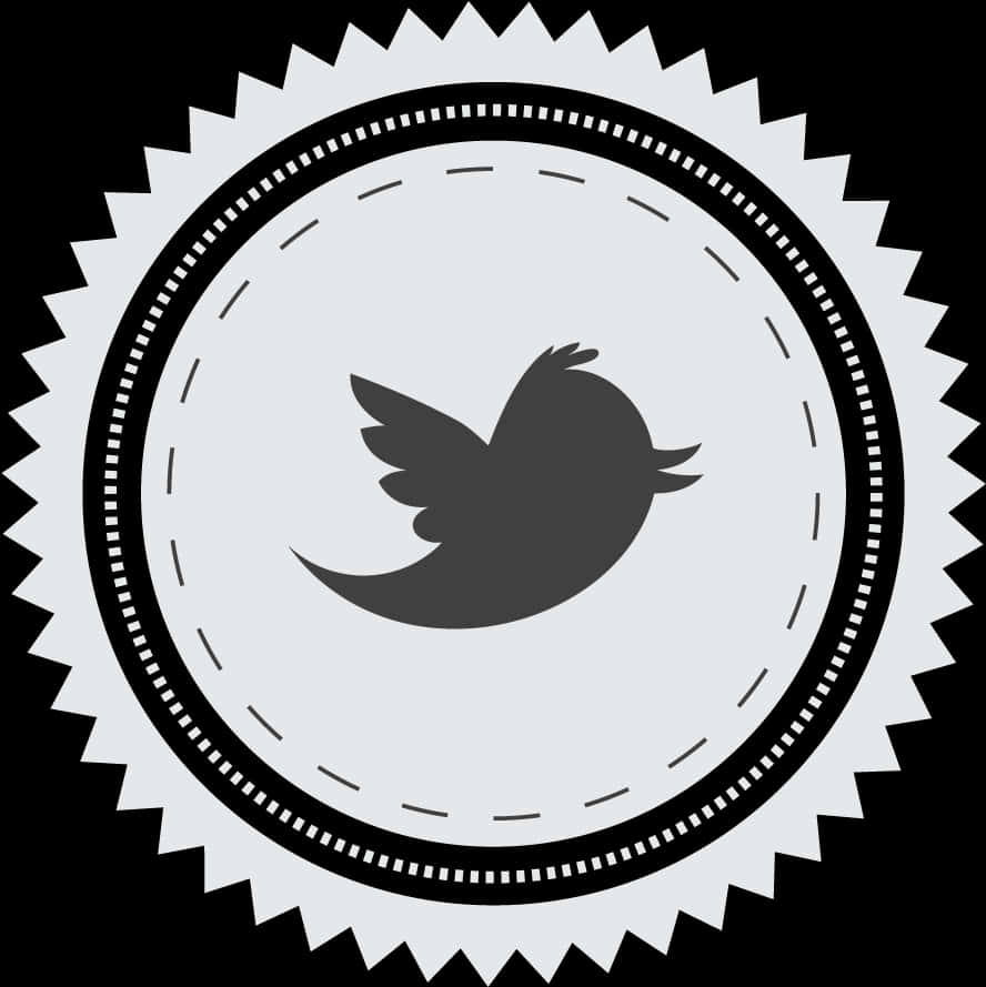 Twitter鳥標誌印章 壁紙