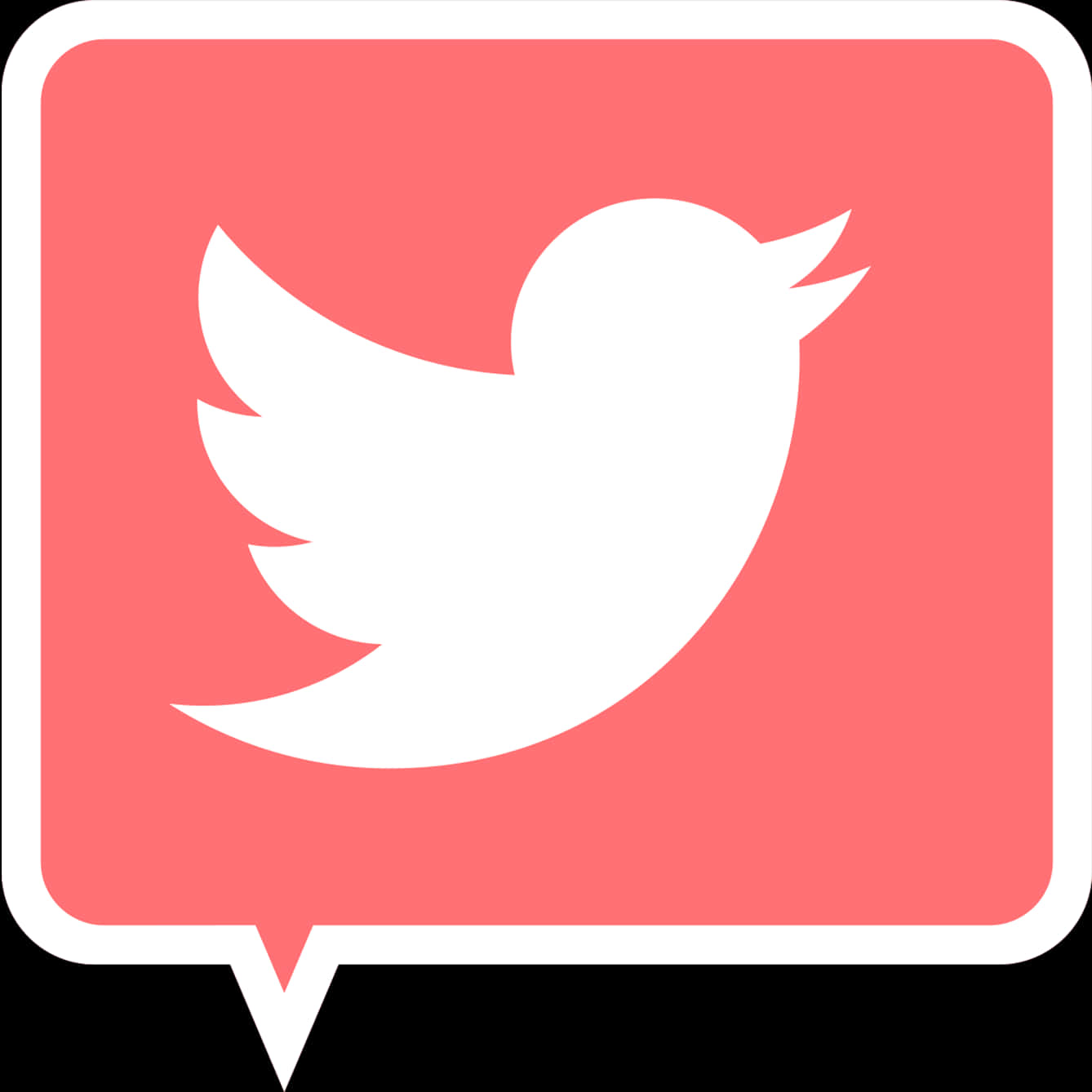 Twitter 標誌氣泡圖示 壁紙