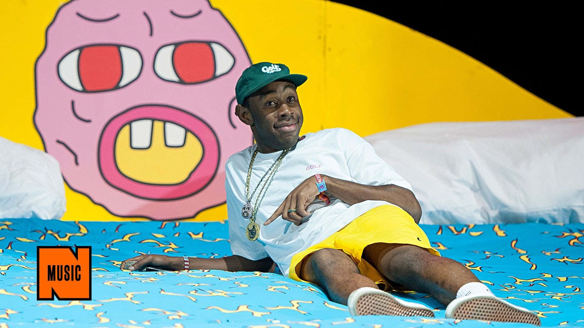 Tyler The Creator - 才華橫溢的創新者與迷人藝術家 壁紙