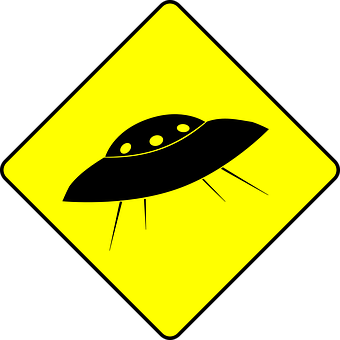 UFO 警告標誌 壁紙