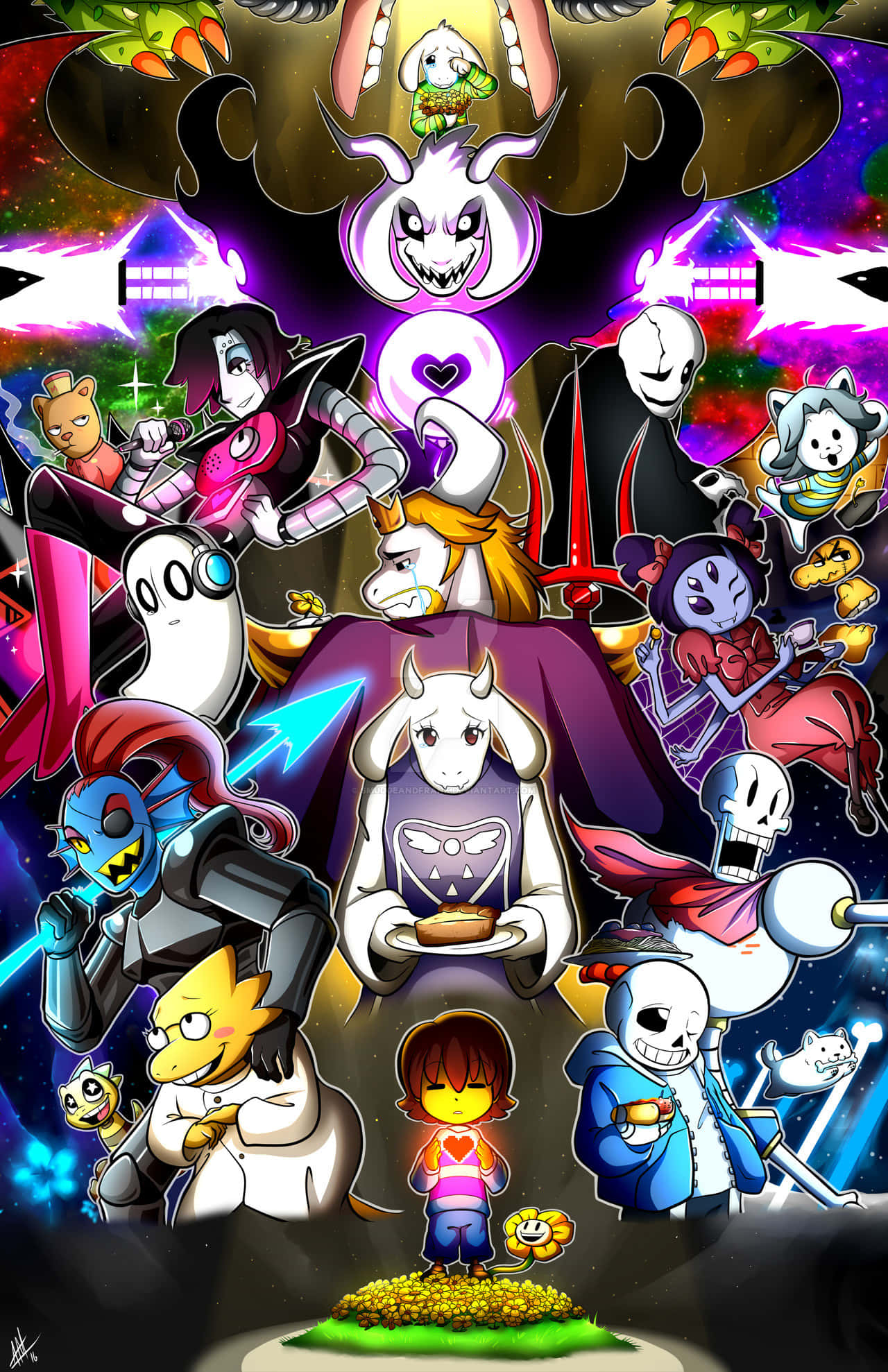 Undertale背景 壁紙