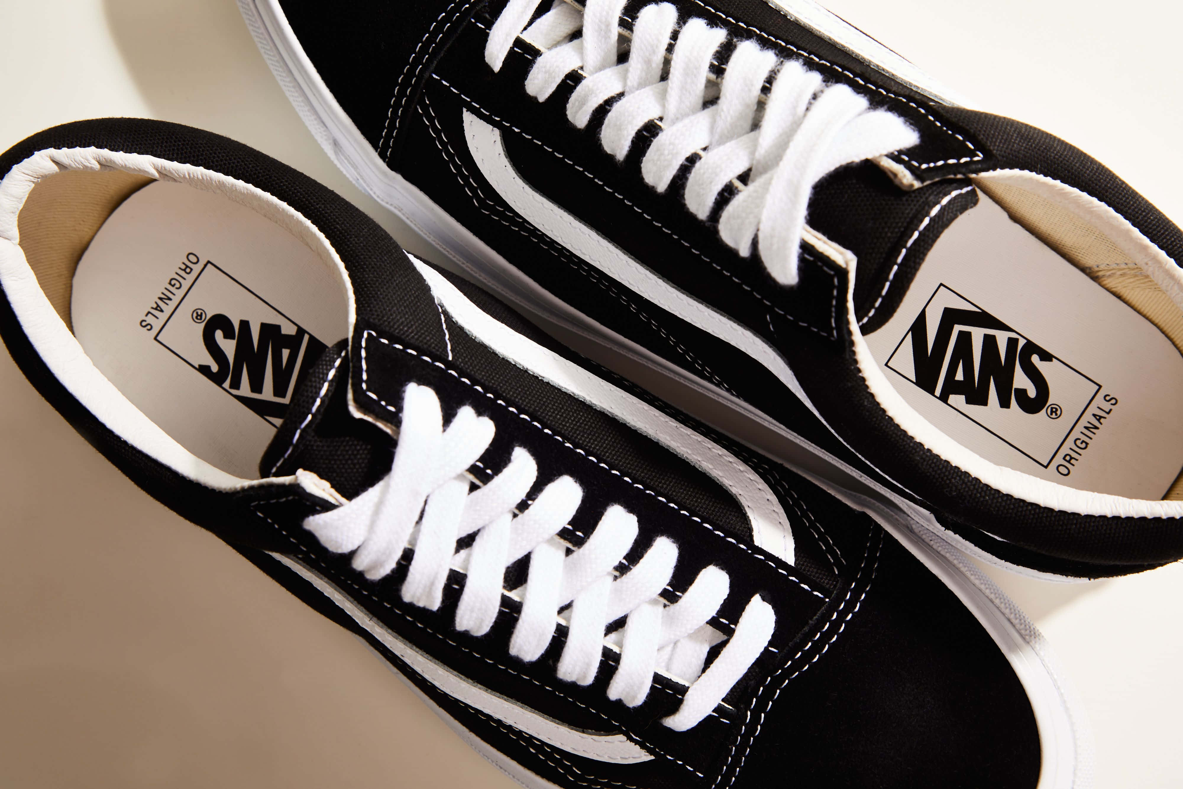 Vans Old Skool - 黑白經典 壁紙