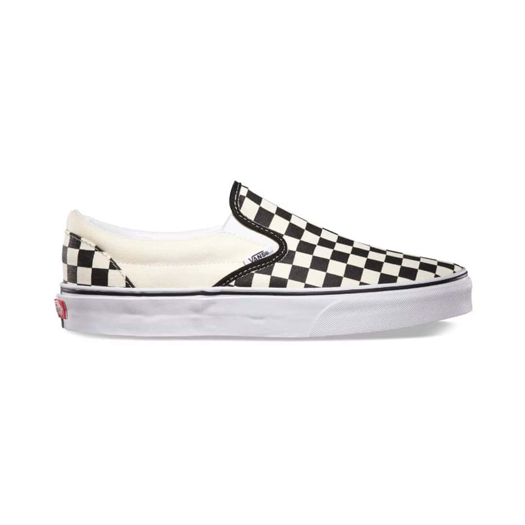 Vans經典棋盤格懶人鞋 壁紙