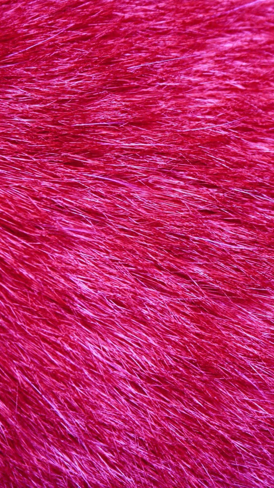 fur 桌布 壁紙 — 充滿活力的粉紅色人造毛皮紋理，柔軟的纖維沿對角線流過框架。