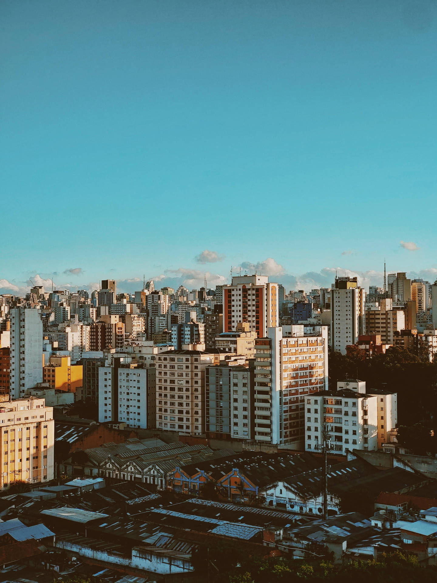 懷舊城市風景壁紙