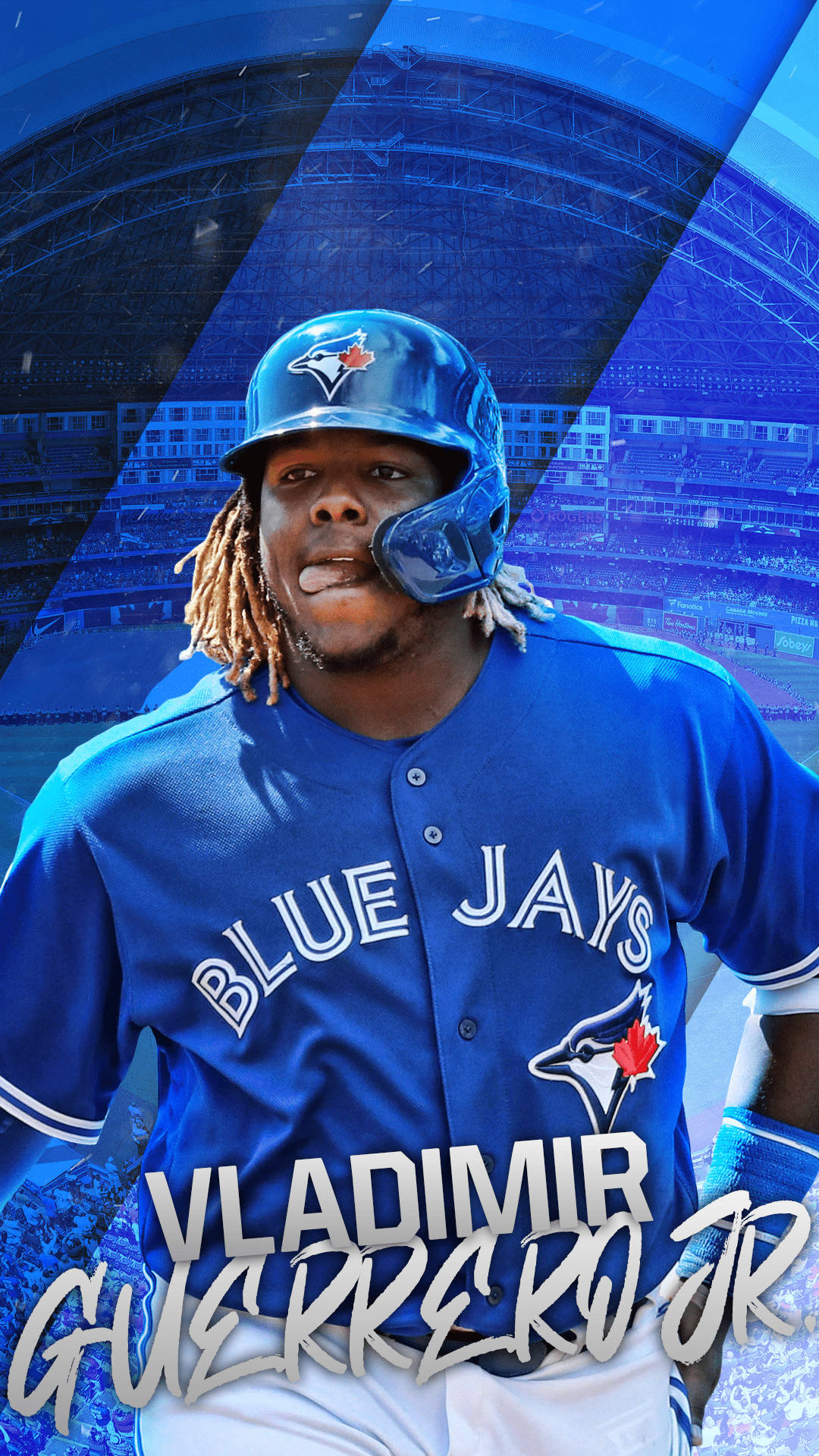 Vladimir Guerrero Jr. 揮棒瞬間 - 強力一擊 壁紙
