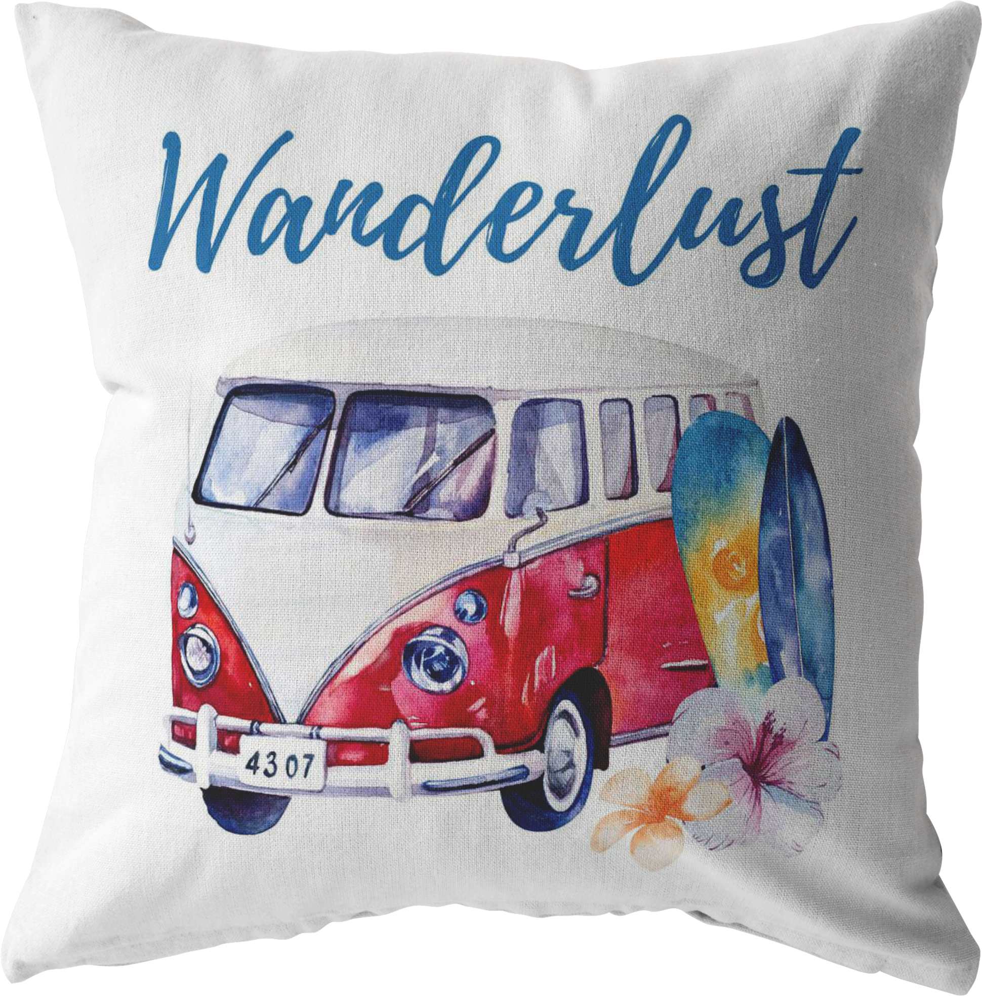 Wanderlust 復古露營車梳化墊 壁紙