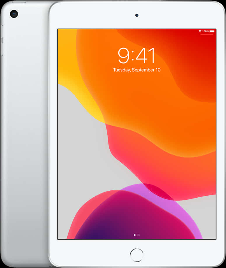 Whitei Pad 正面視圖 壁紙