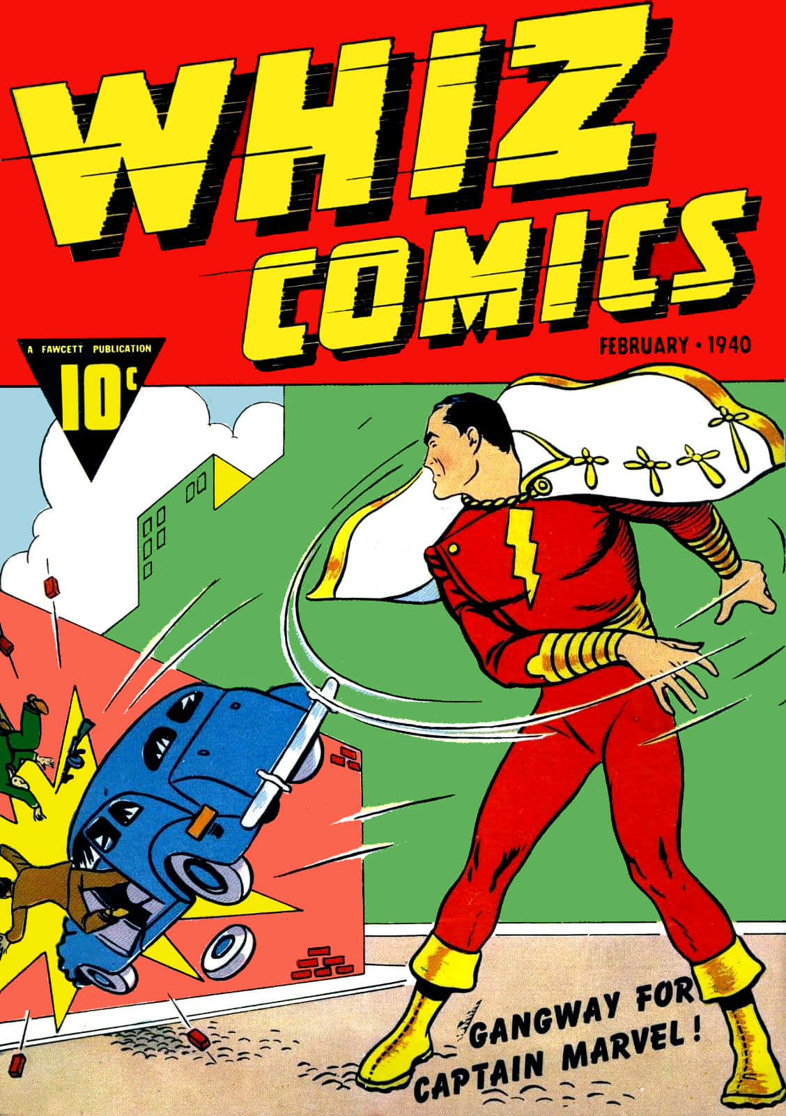 Whiz Comics 第1期 壁紙