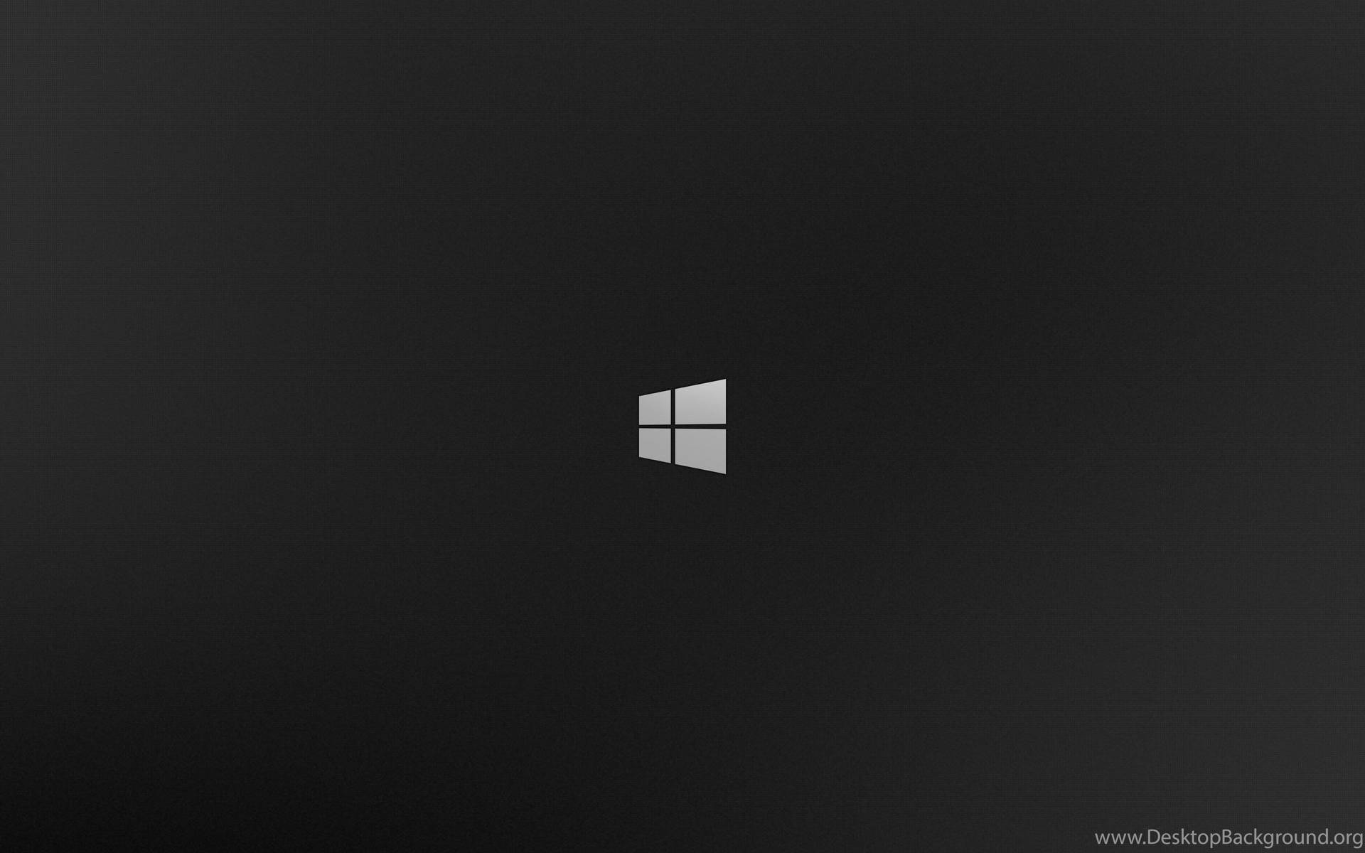 Windows標誌居中於深色紋理背景上