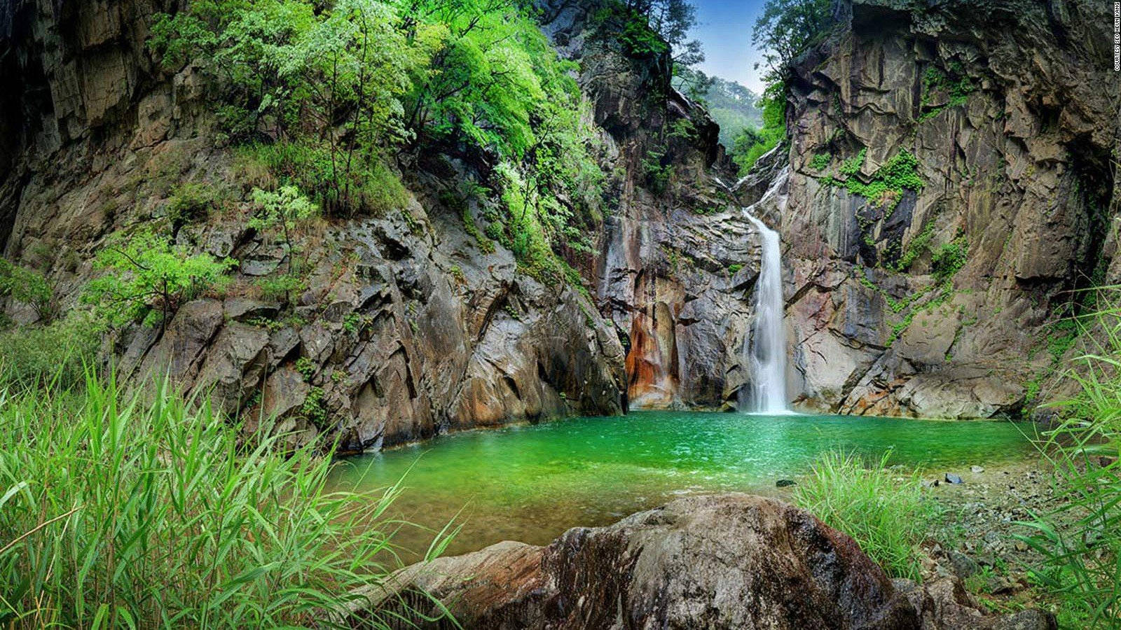 韓國隱藏瀑布美景