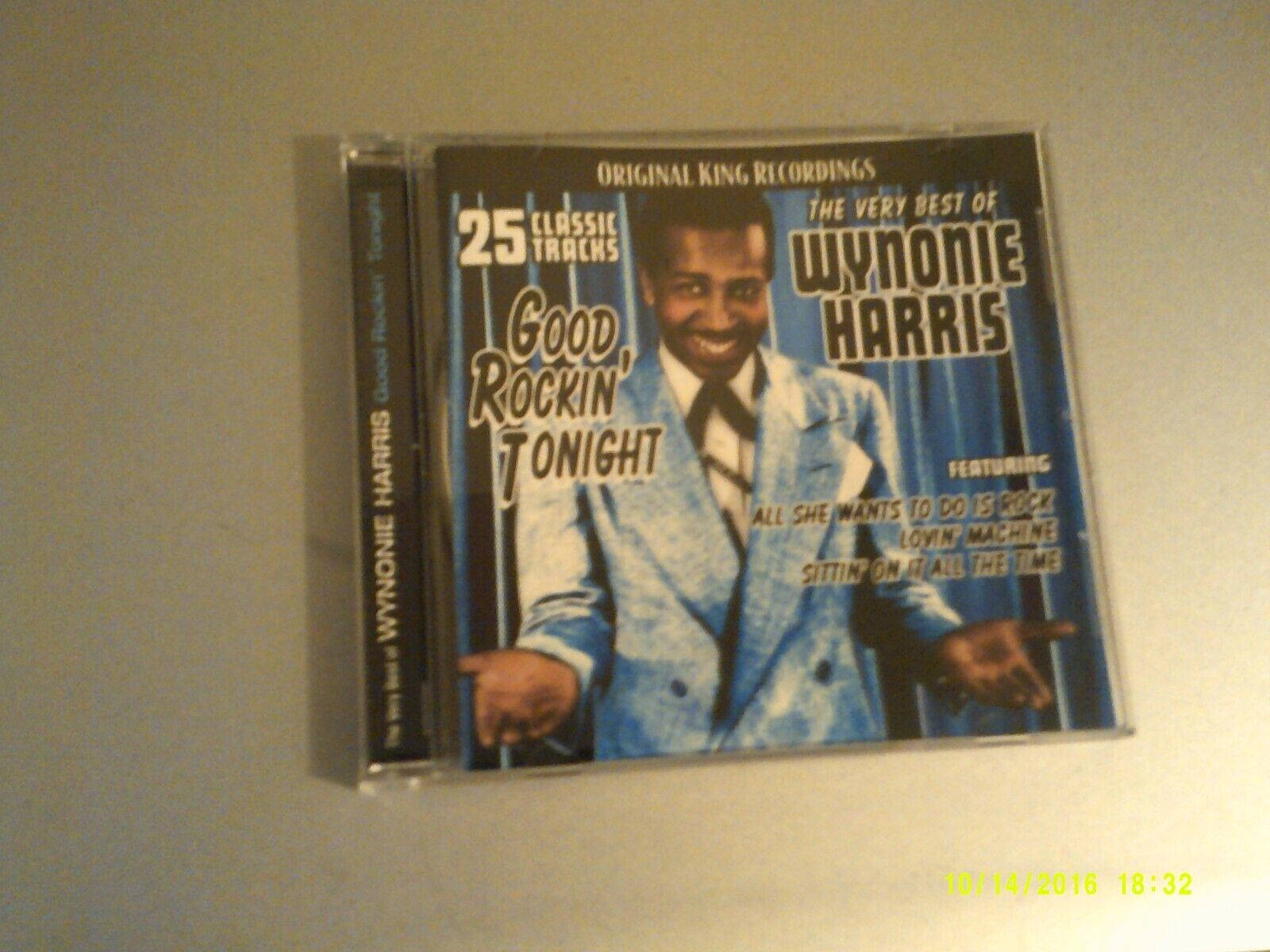 牆上的一張復古Wynonie Harris音樂CD封面。