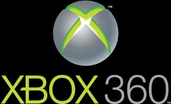 Xbox 360標誌 壁紙 — Xbox 360 標誌在純黑背景上發出鮮豔的綠色光芒。