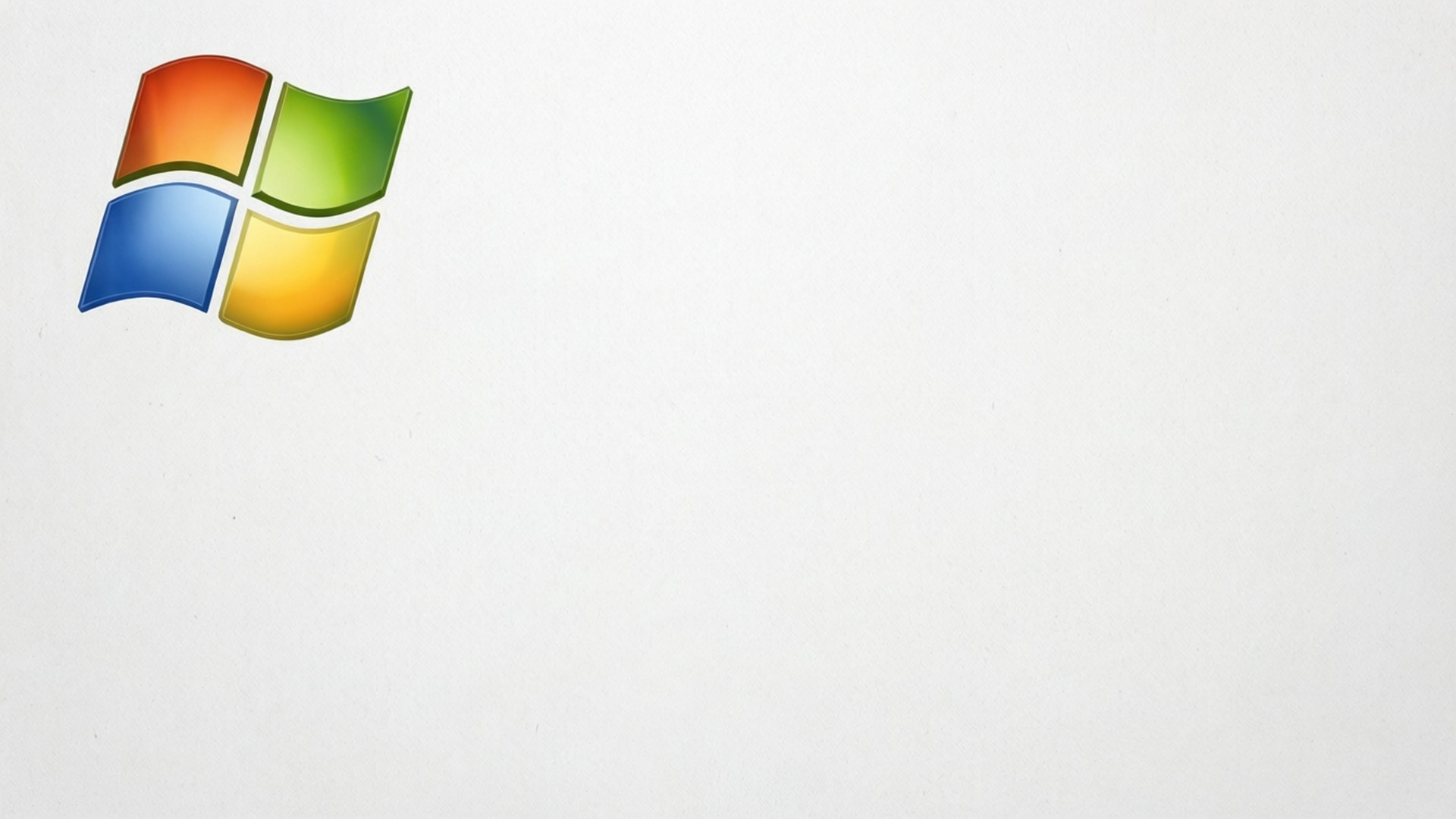Windows 標誌，四個彩色窗格，白色背景