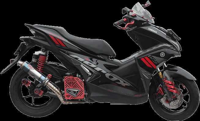 黑色Yamaha改裝跑車 壁紙