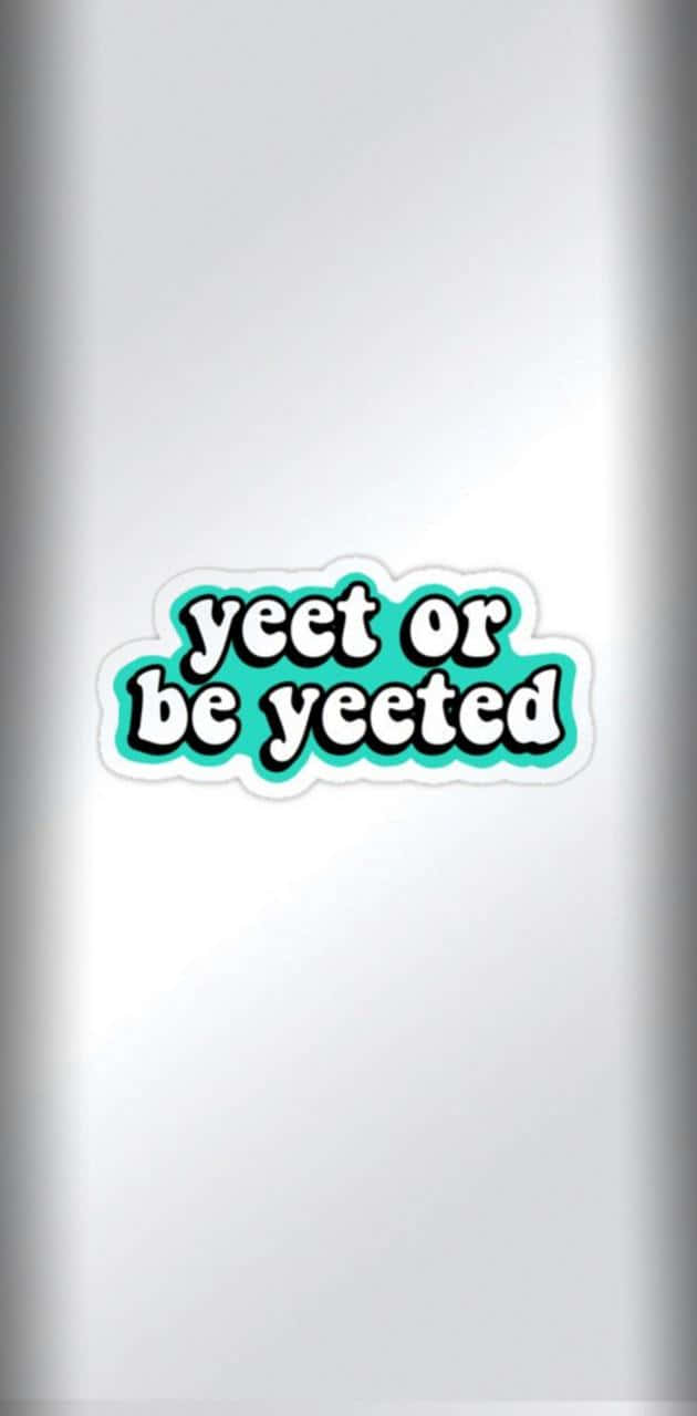 yeet 或被人 yeet 貼紙 壁紙