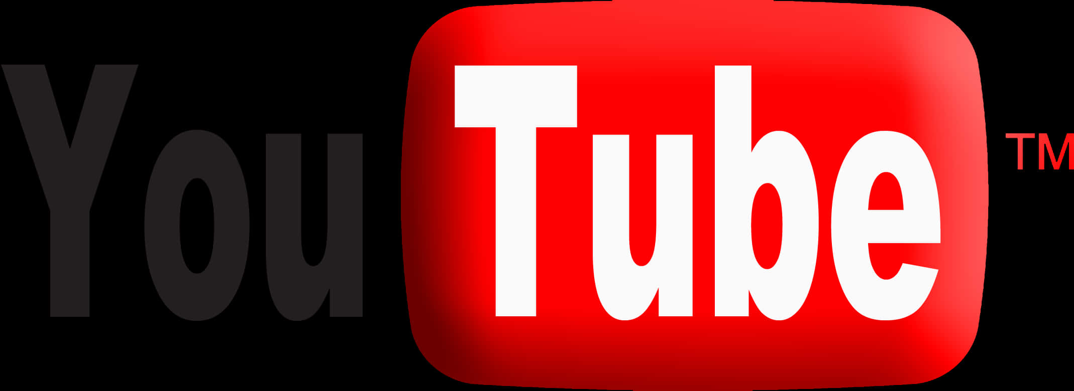 YouTube 標誌 黑色背景 壁紙