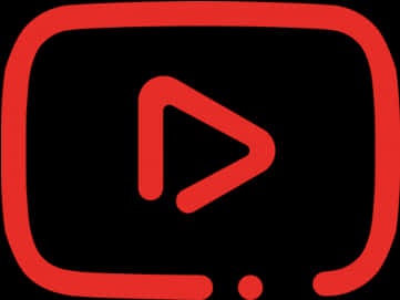 紅色與黑色YouTube標誌 壁紙
