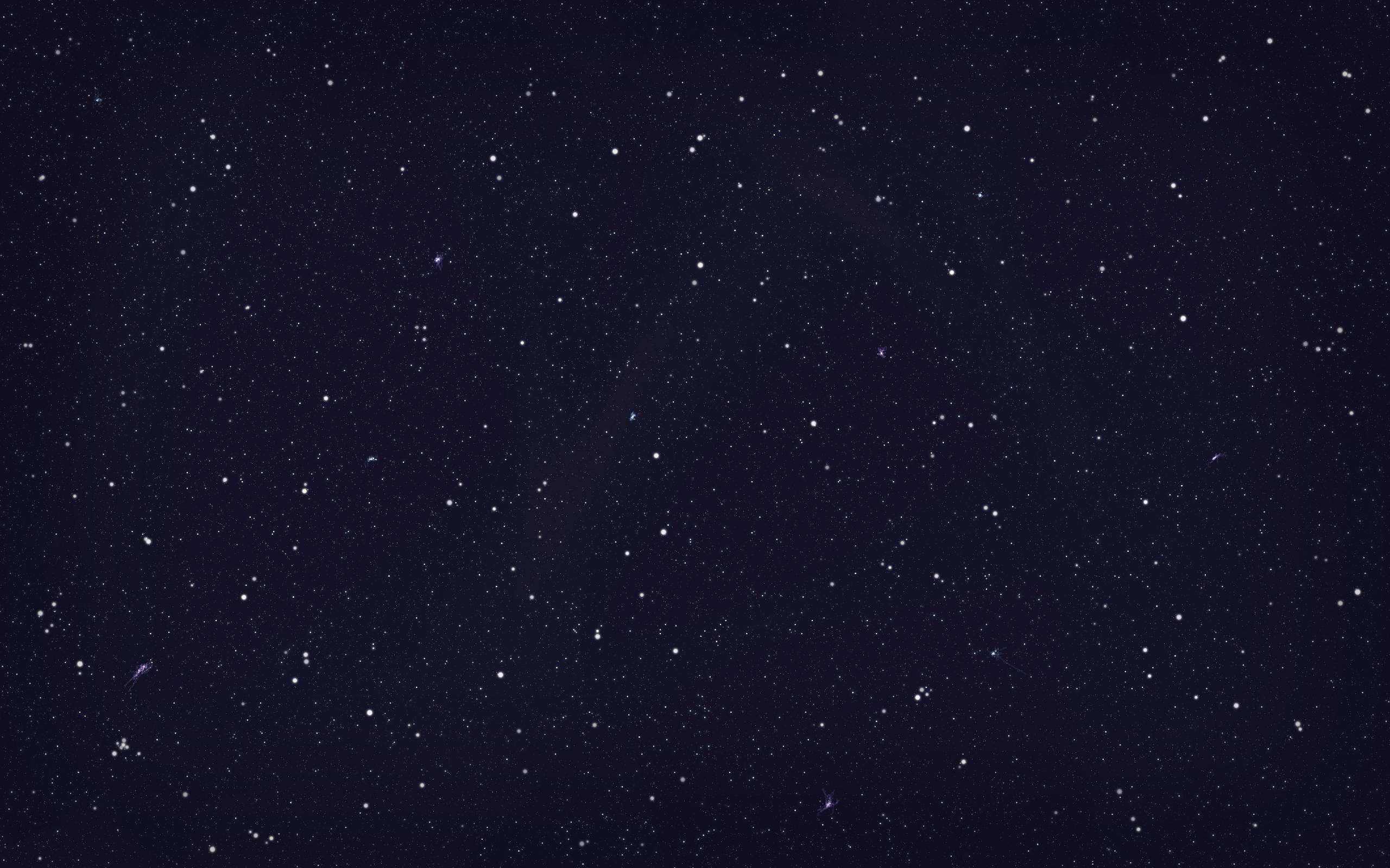 美學 YouTube 星空夜景 壁紙 — 深邃的海軍藍夜空，充滿無數閃爍的星星和微弱的宇宙塵埃雲。