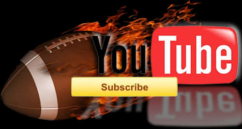 火焰足球 YouTube 訂閱 壁紙