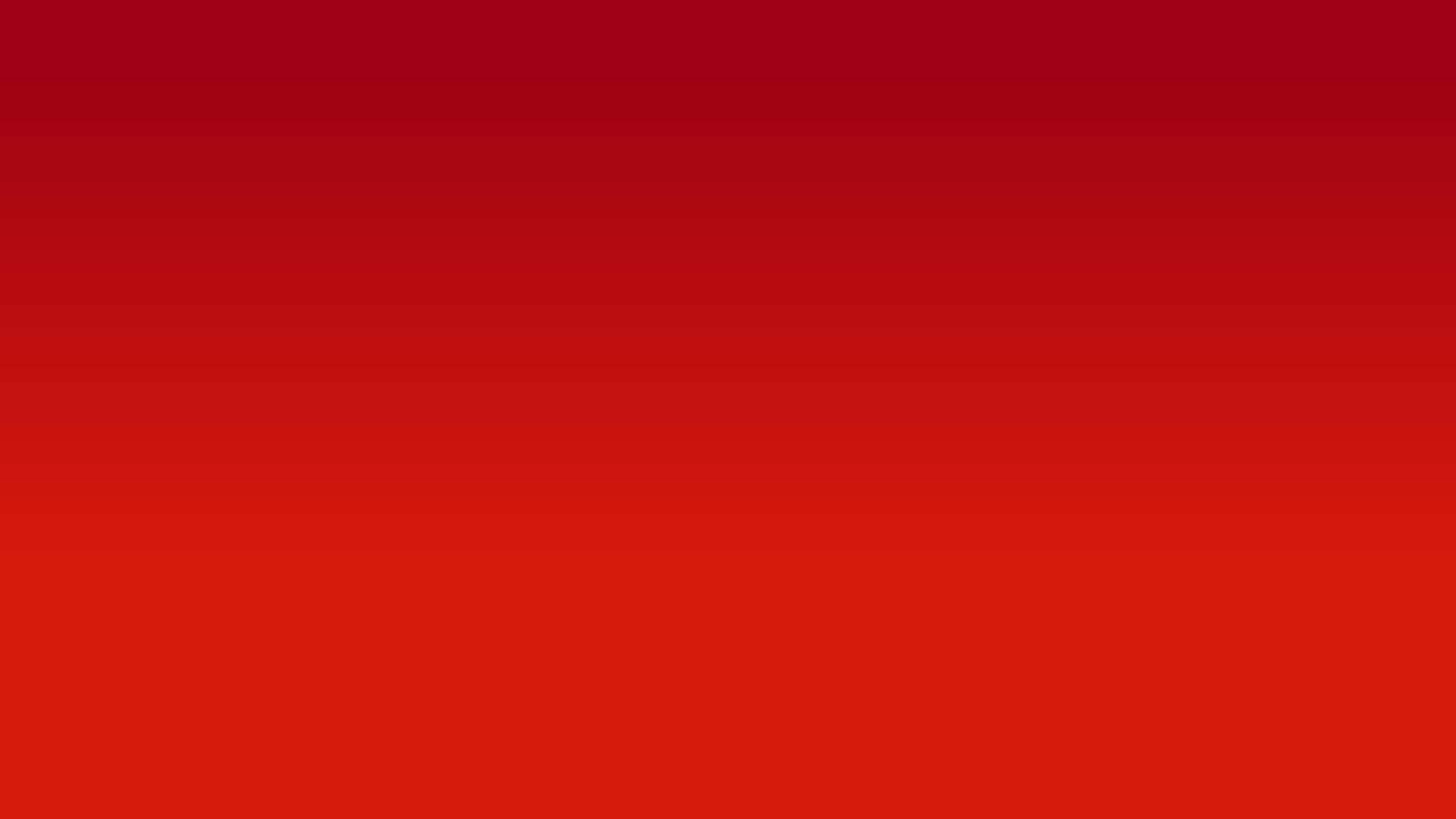 YouTube 標題圖紅色漸層 壁紙 — 平滑漸變背景，從頂部的深紅色過渡到底部的亮紅色。