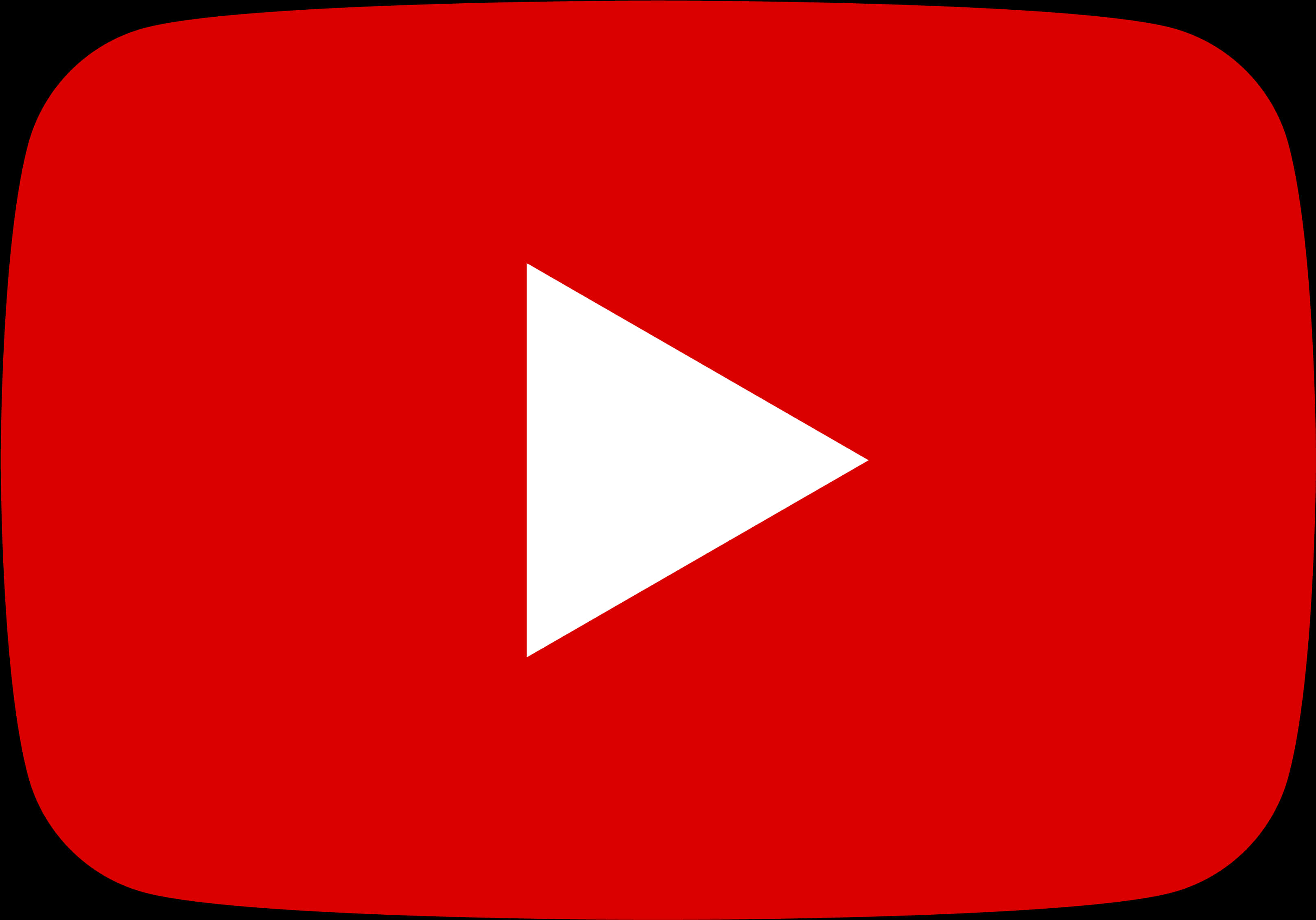 YouTube 紅色播放按鈕標誌 壁紙