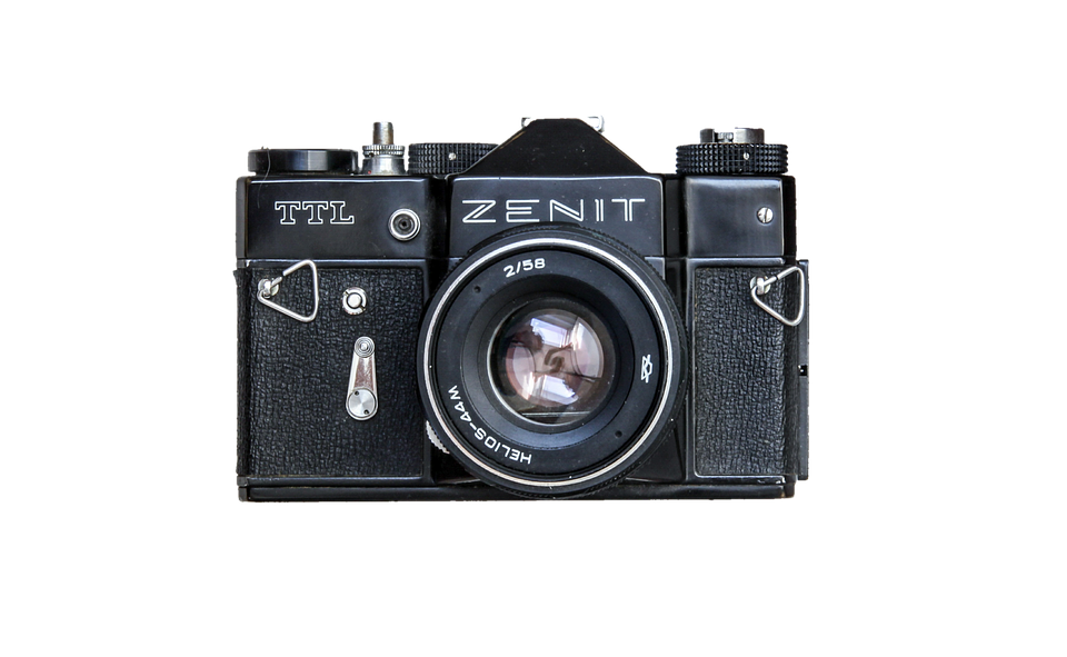 復古 Zenit T T L 相機 壁紙
