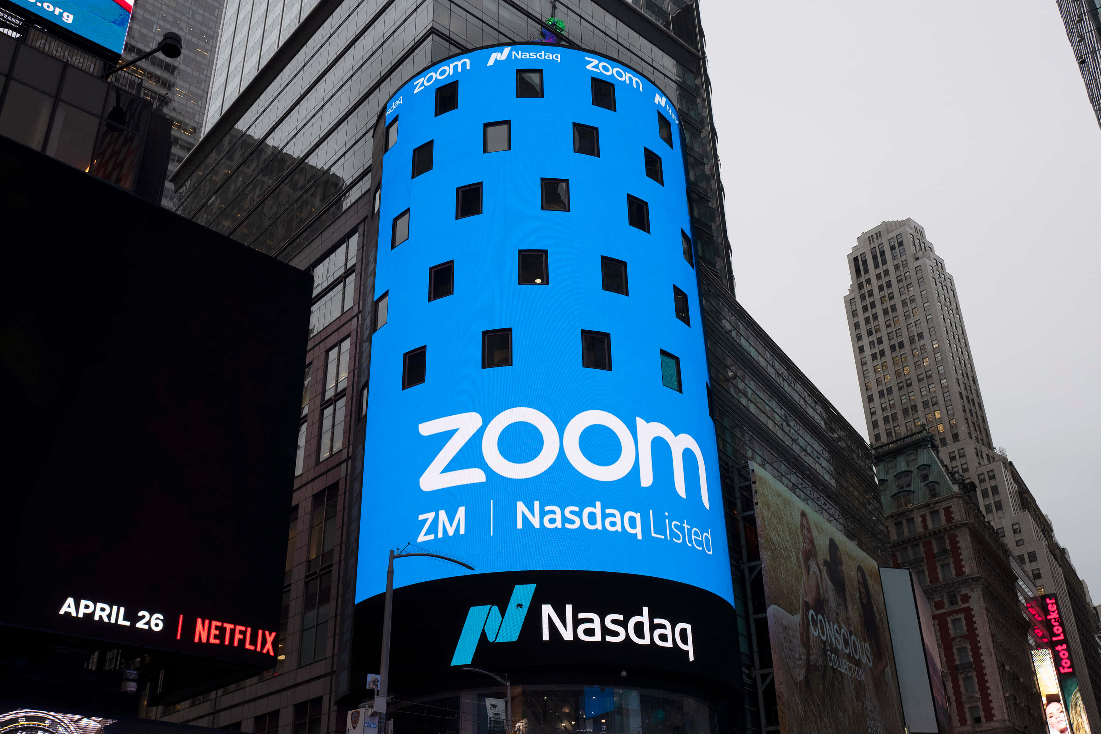 Zoom 納斯達克股票價格 壁紙