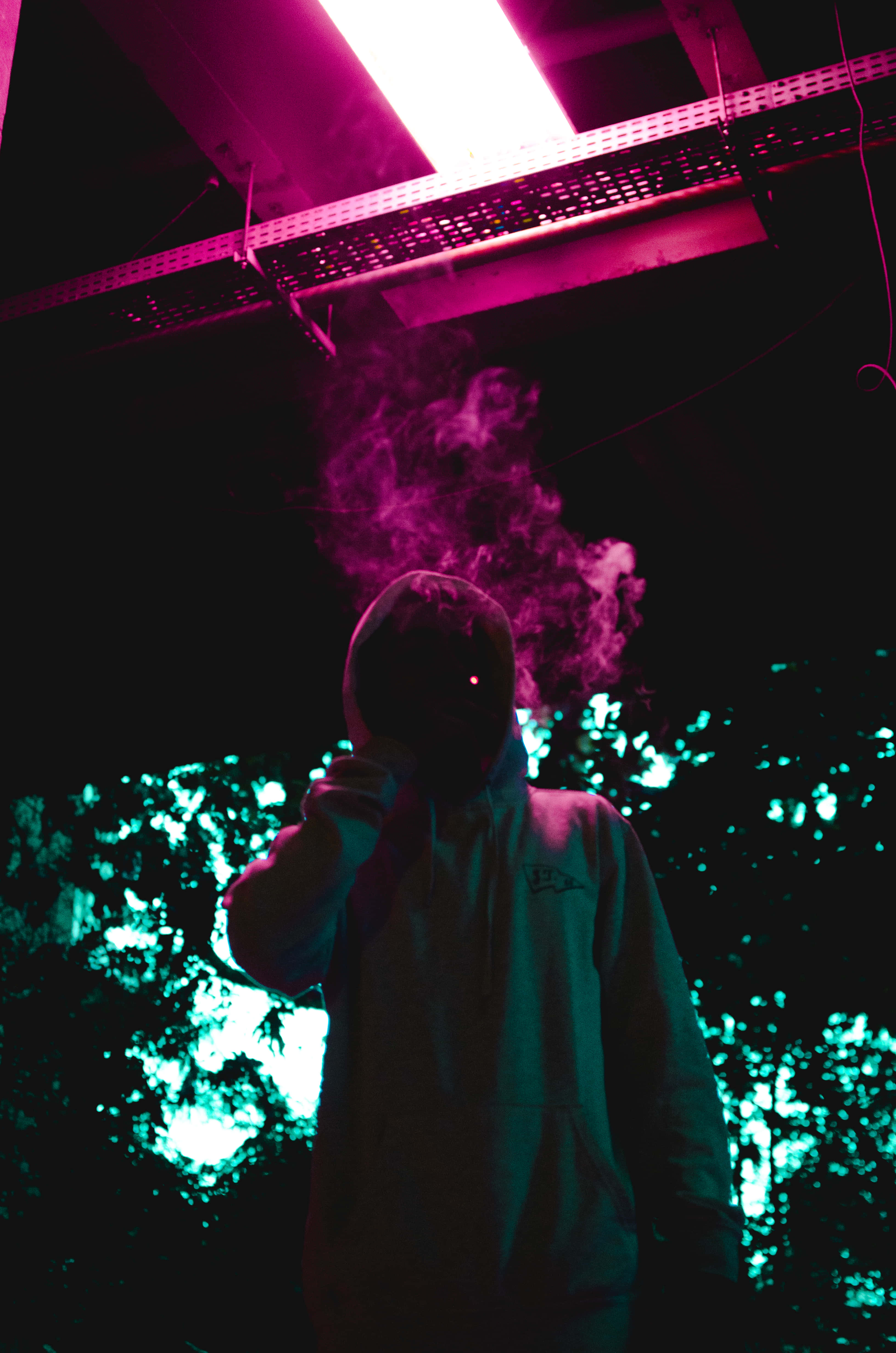 一個人在吸煙 壁紙