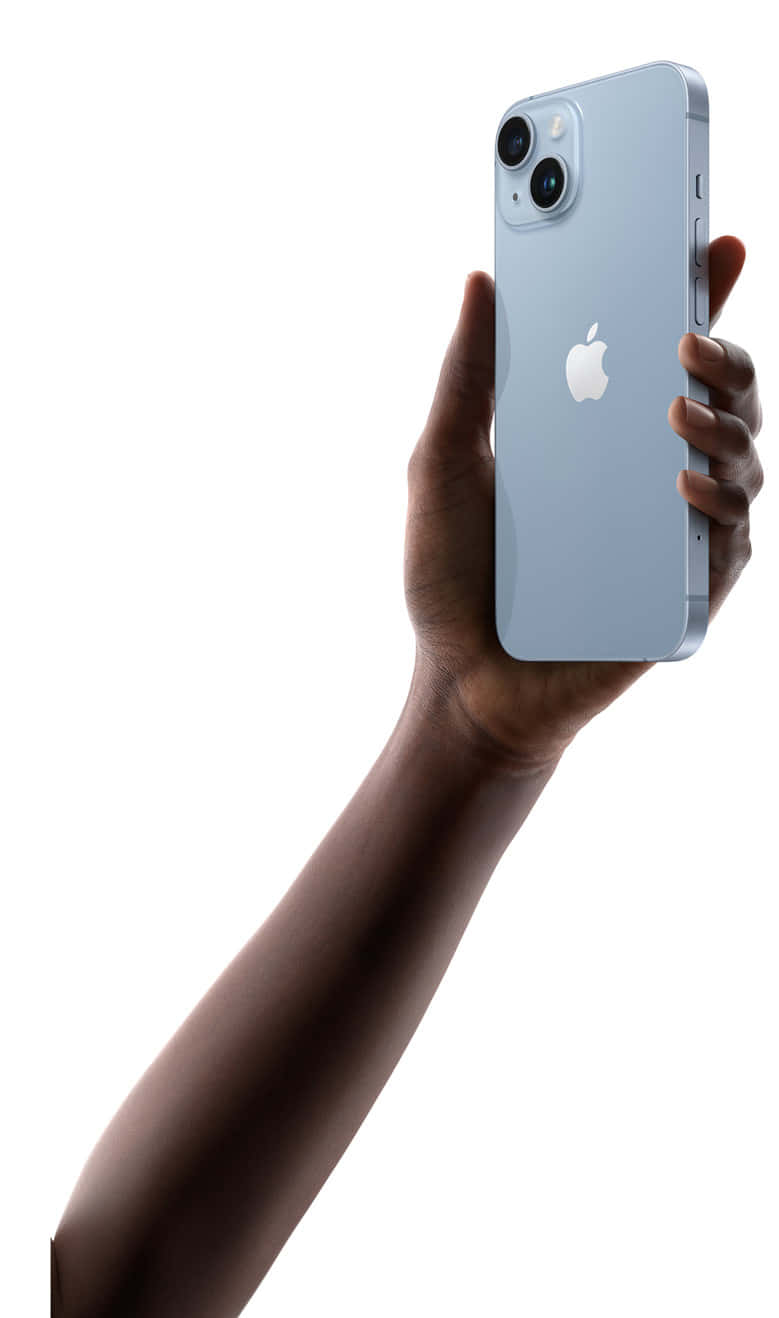 一個人手持iPhone 11 壁紙