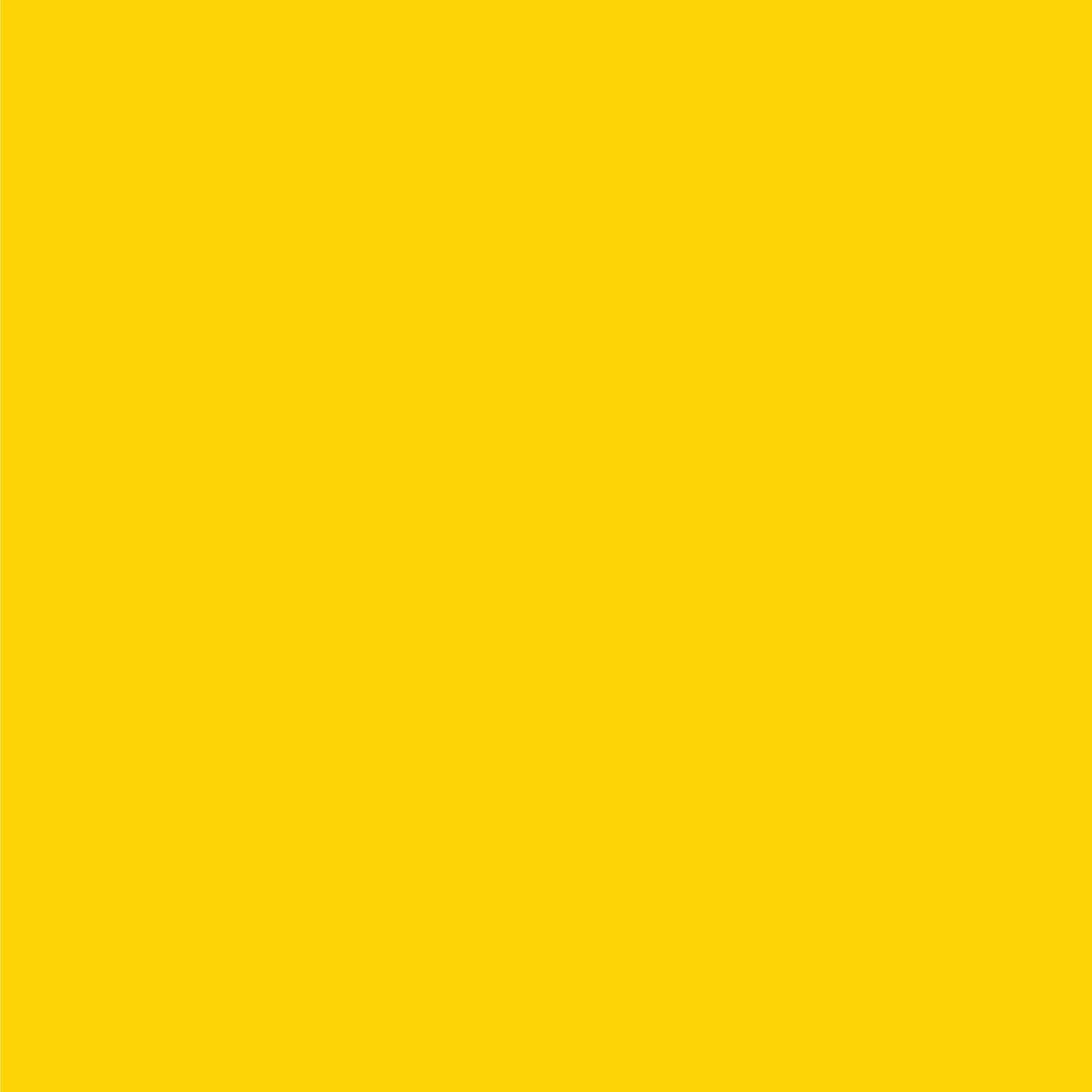 Yellow Square 桌布 壁紙 — 一個純色鮮黃色背景填滿整個畫面，沒有其他元素。