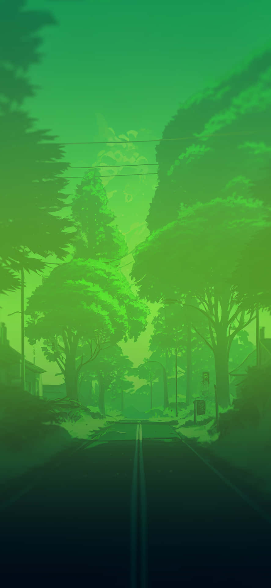 綠色美學背景