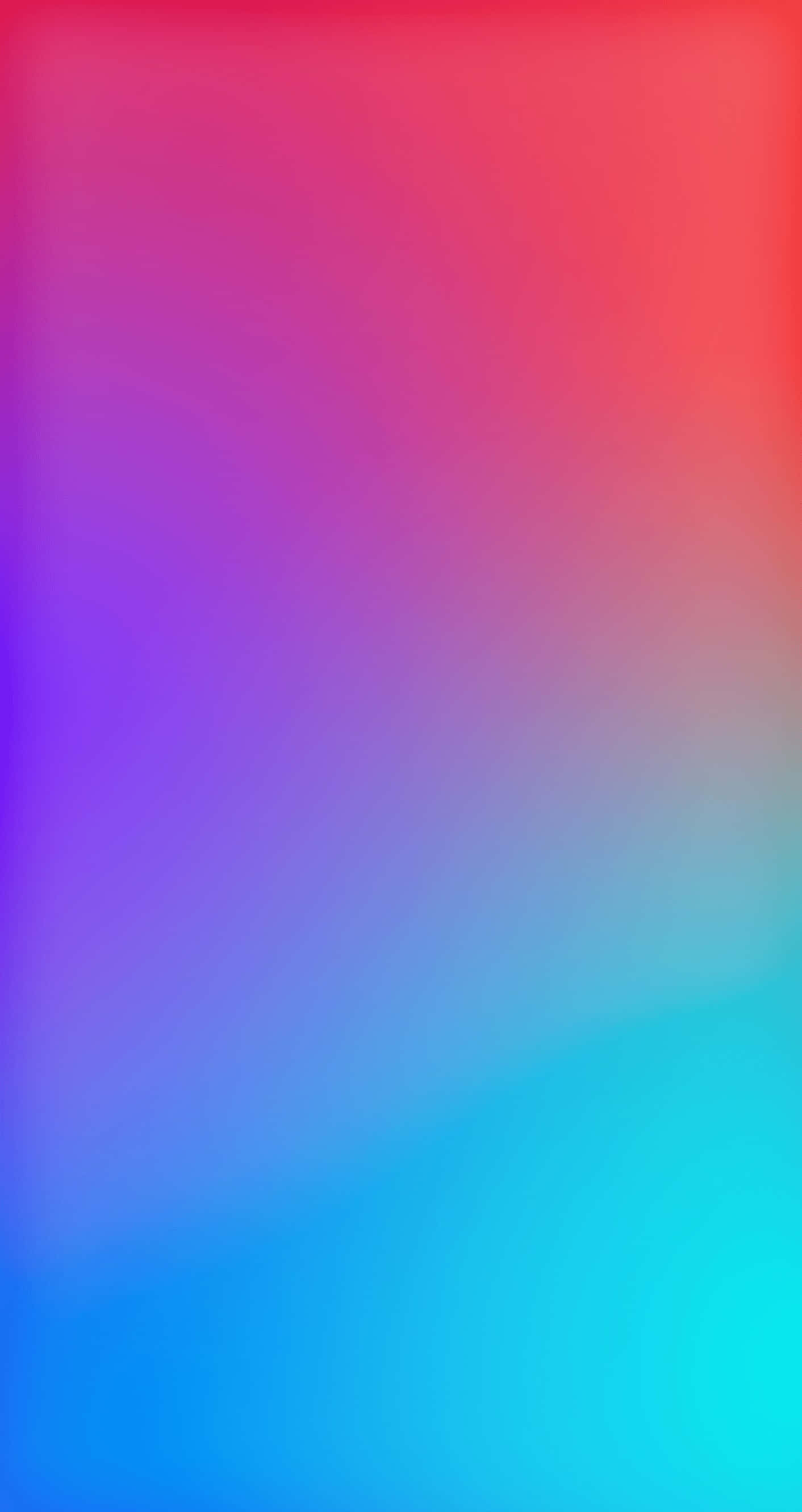 Retina Display 桌布 壁紙 — 一款平滑漸變壁紙，融合了紅色、粉紅色、紫色、藍色和青色，呈現柔和流暢的色調。
