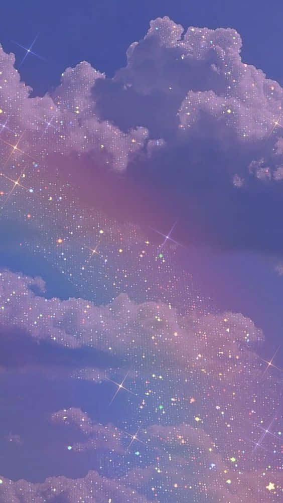 「一片美麗藍天，充滿彩虹般的無限可能！」 壁紙