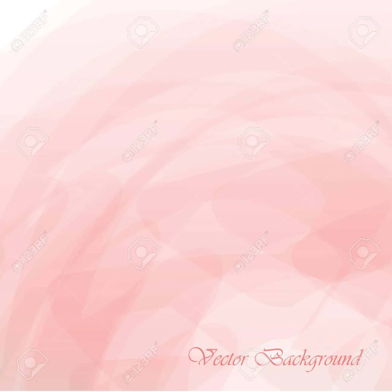 柔軟粉紅色抽象向量背景，帶有流動漸變波浪。