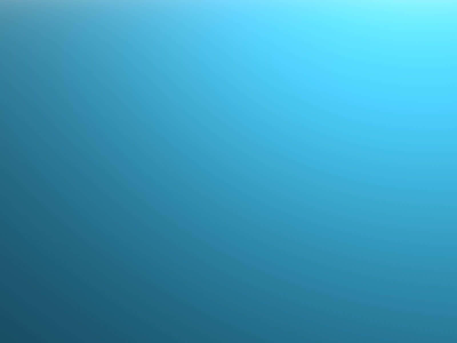 一絲希望的微光 壁紙 — 從深青色到柔和天藍色的平靜藍色調漸變。
