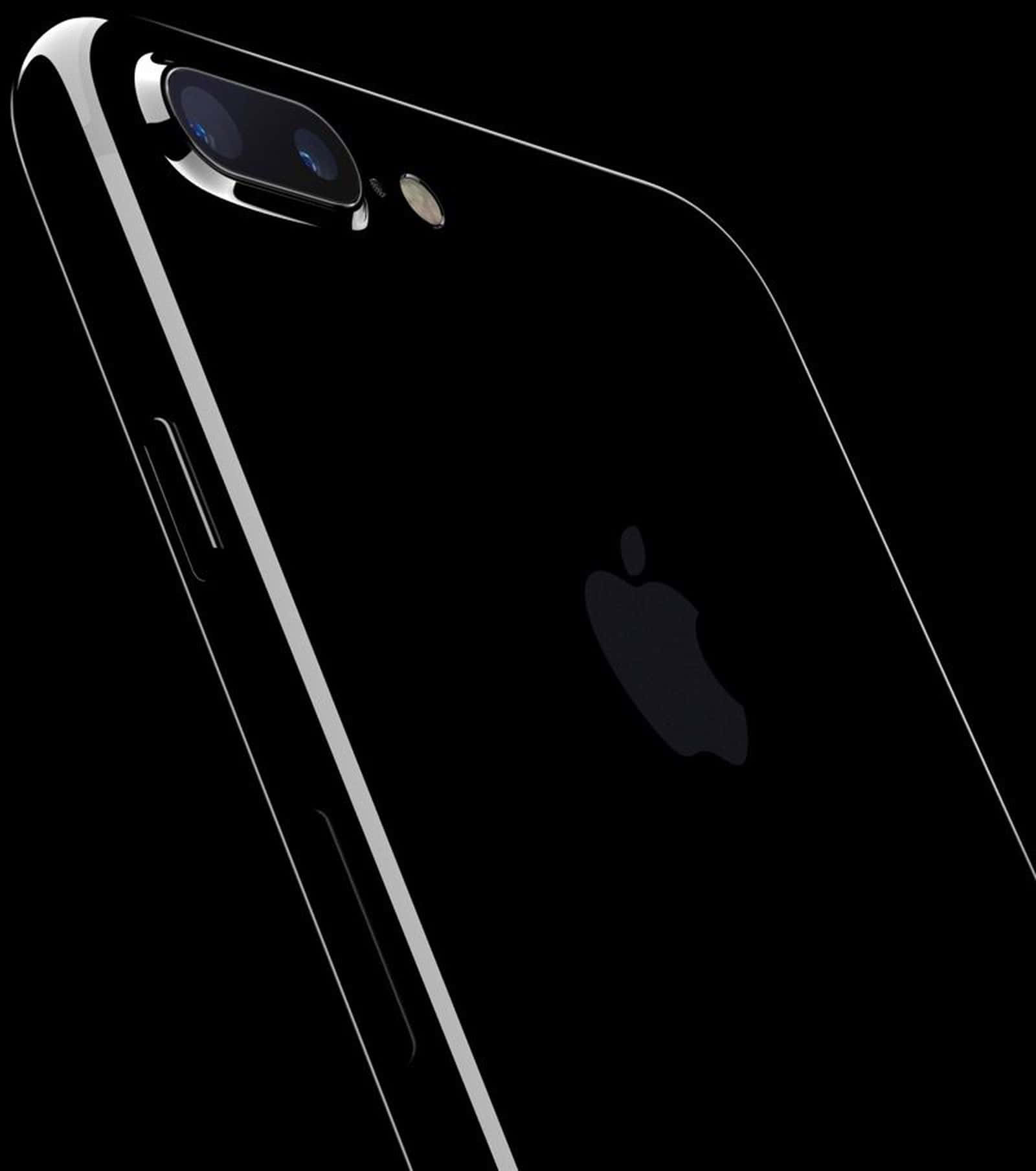 一部黑色iPhone 7 Plus展示圖 壁紙