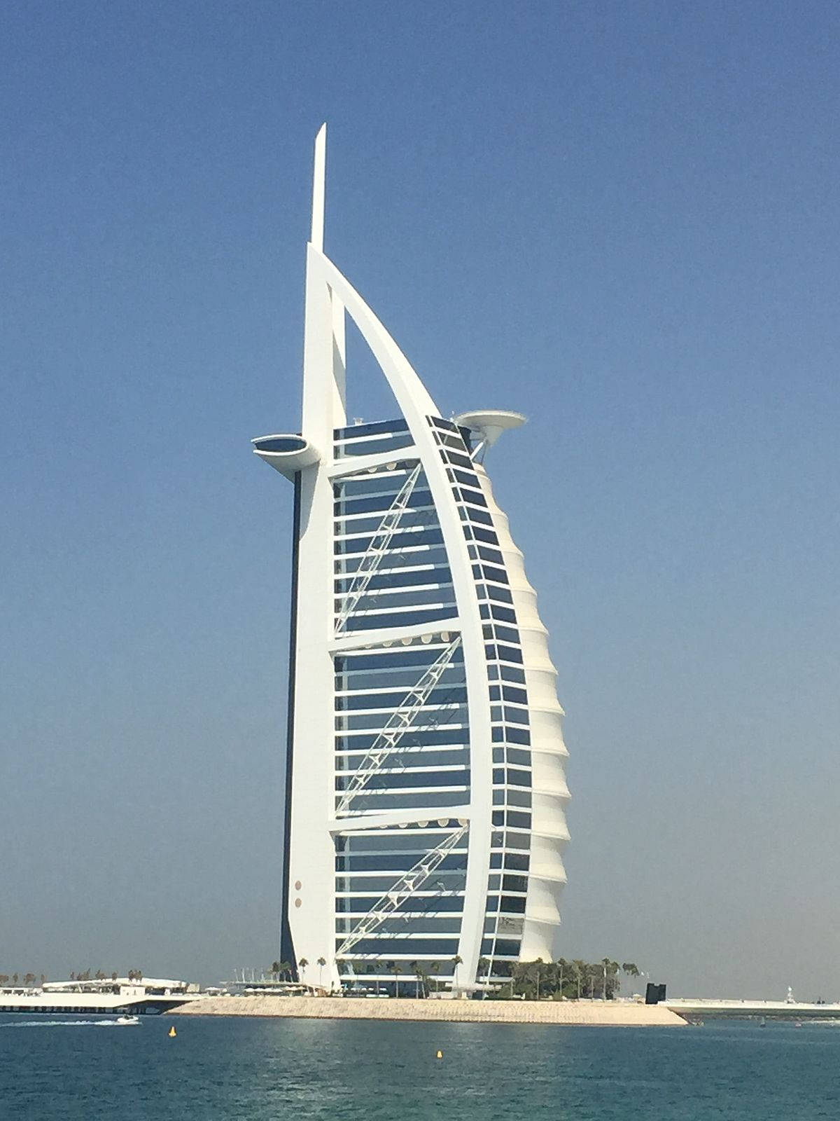 海濱帆船設計的帆船酒店（Burj Al Arab Jumeirah）