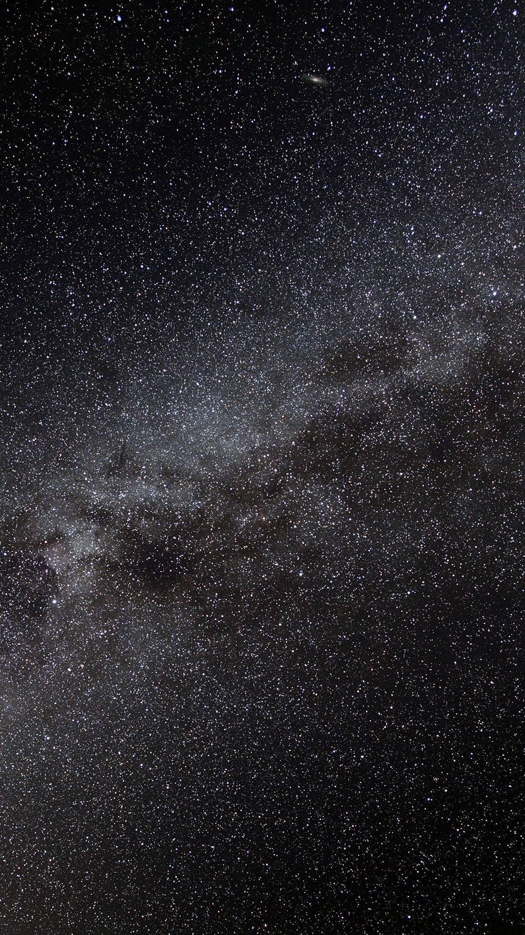 星星 桌布 壁紙 — 令人嘆為觀止的銀河系景觀，無數星星在深邃的黑色宇宙天空中閃耀。