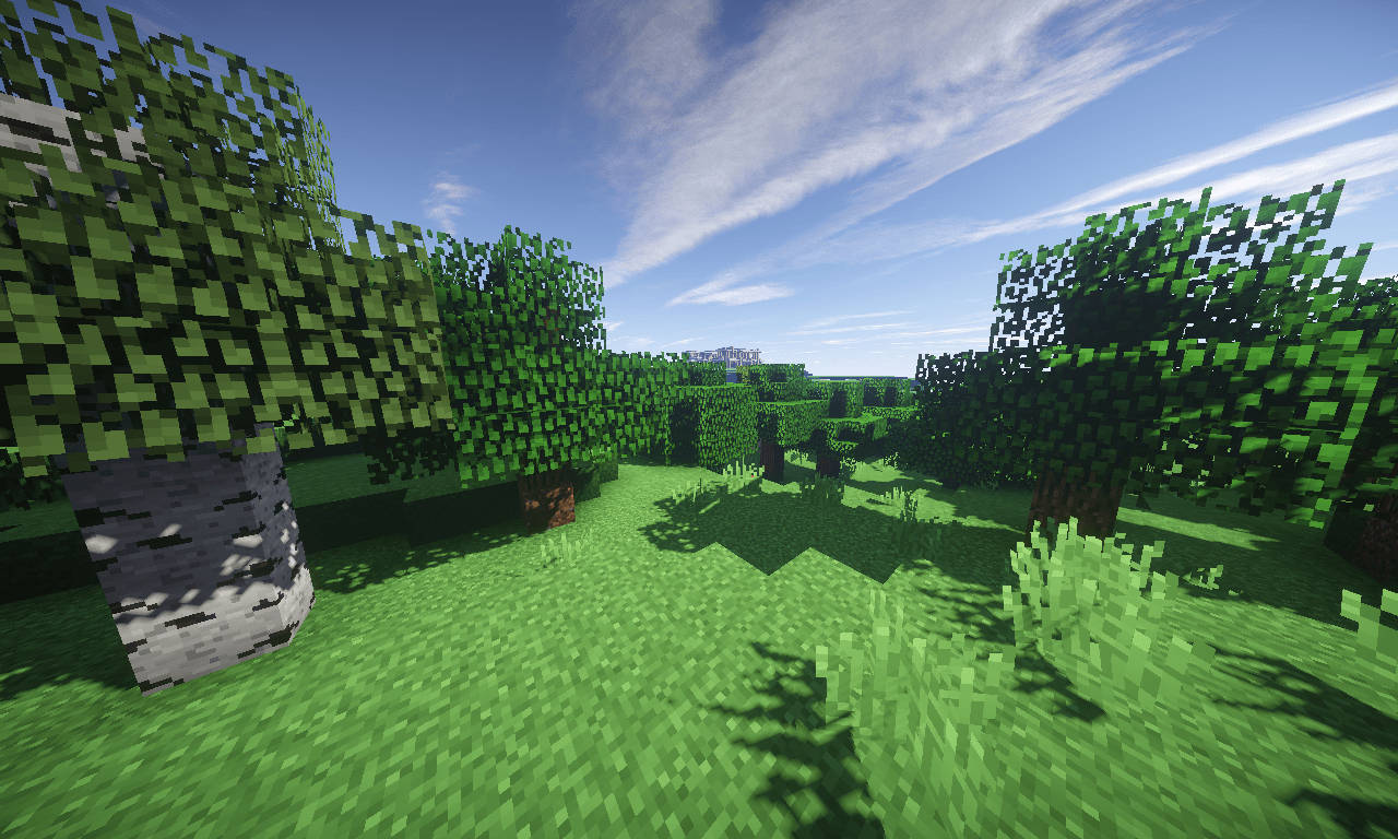 4K Minecraft植物與樹木