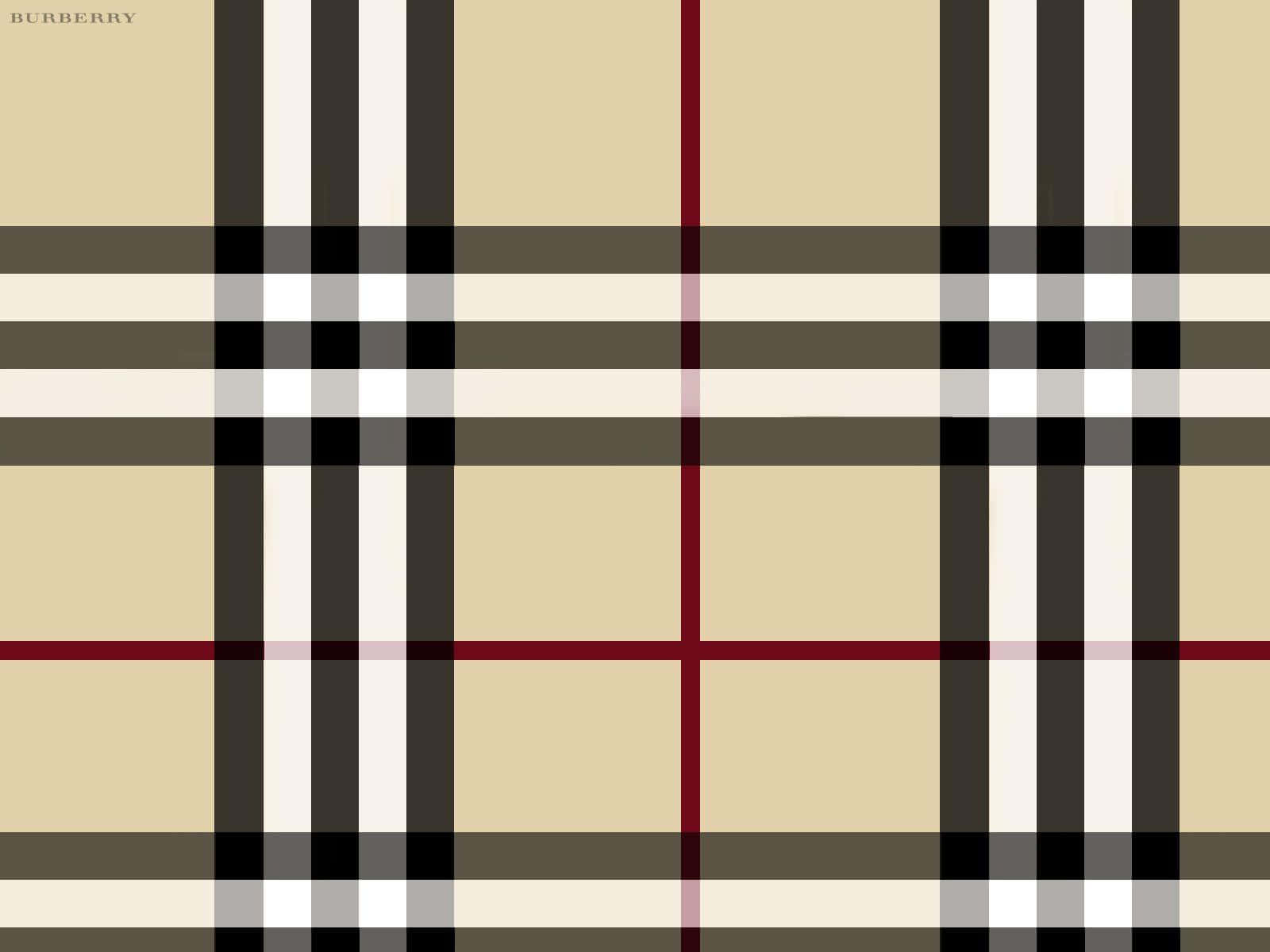 Burberry 經典格紋圖案 米色 黑色 白色 紅色