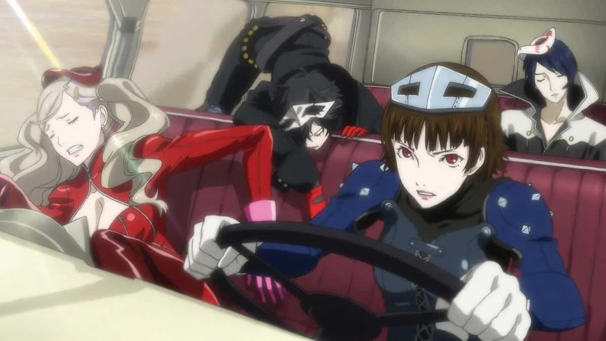 「以《Persona 5》解放你的潛能」 壁紙