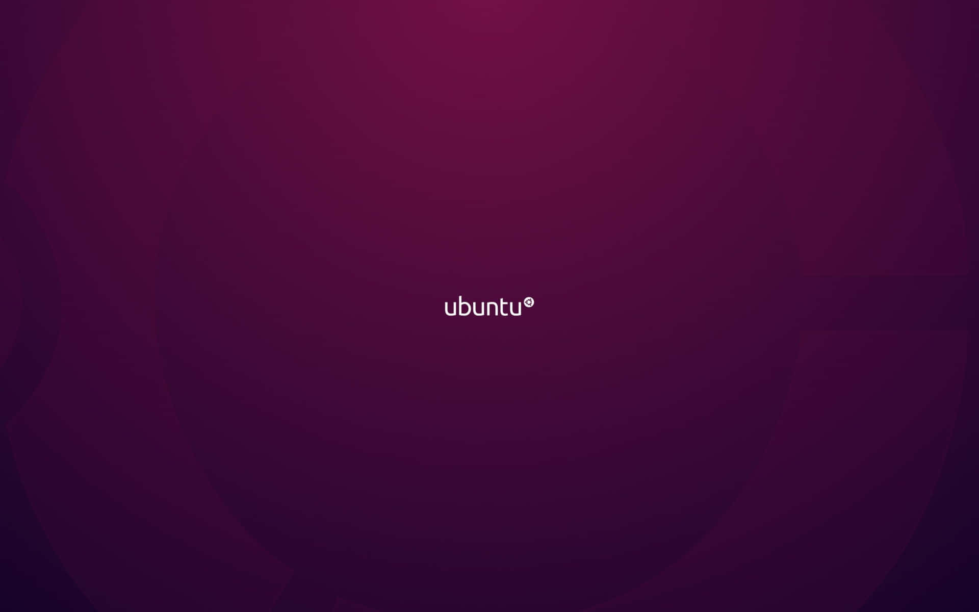 紫色漸變背景上的Ubuntu標誌