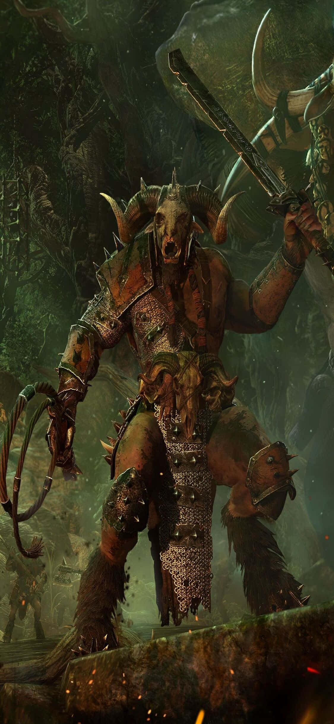 「用最新iPhone X解鎖《Total War: Warhammer》嘅刺激世界」 壁紙