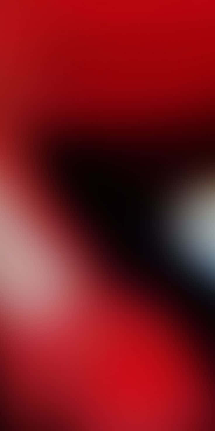 以紅漸層展現大膽個性 壁紙 — 模糊的抽象構圖，以深紅色漸變為主，逐漸融入黑白亮點。