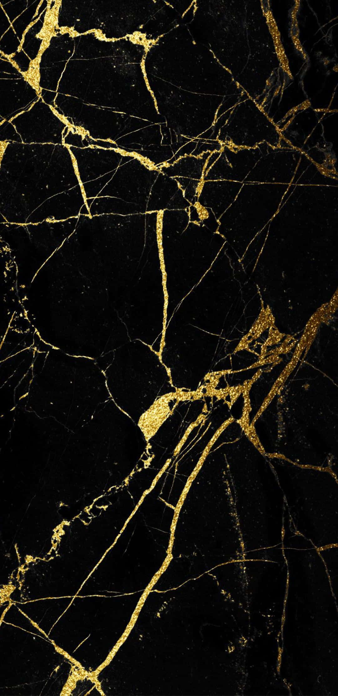 帶金色紋理的黑色大理石，適用於奢華牆紙設計