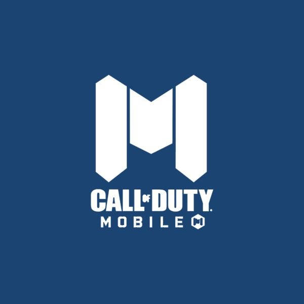 藍色背景上的Call of Duty Mobile標誌